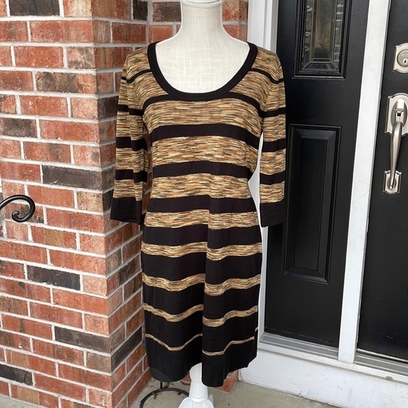 Ellen Tracy Lightweight‎ Sweater Dress - Picture 1 of 7